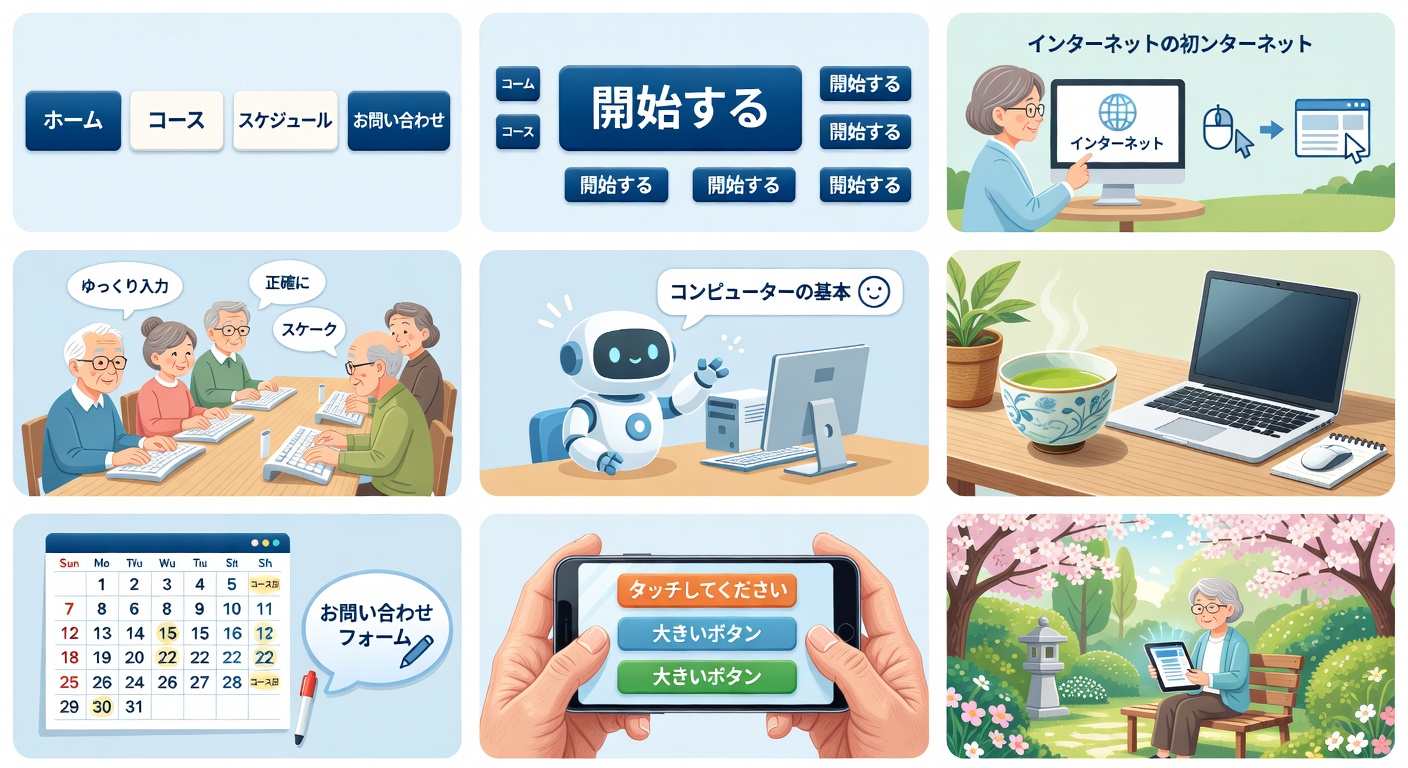 日本茶とパソコン